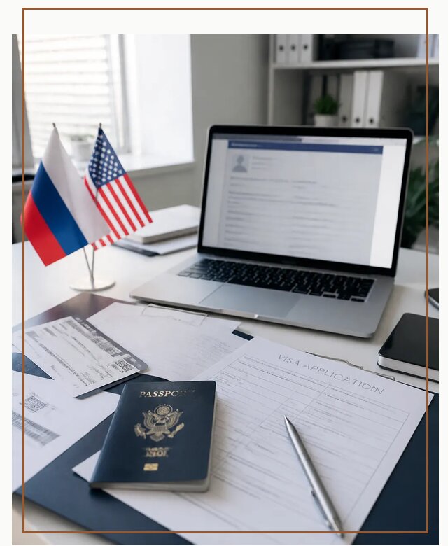Оформление визы в США для туристов и бизнеса в Осинниках