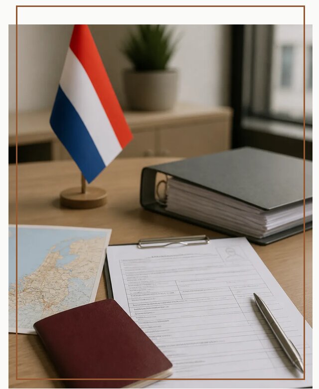 Оформление визы в Нидерланды для поездки срочно в Осинниках