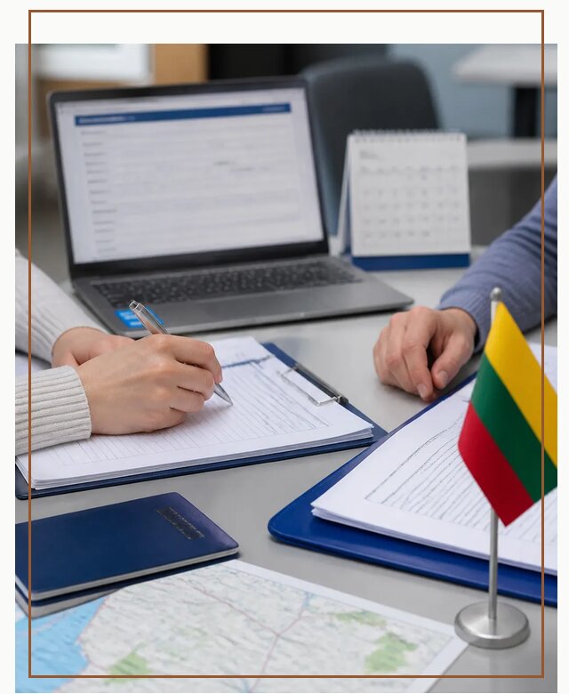 Профессиональное оформление визы в Литву для поездки в Осинниках