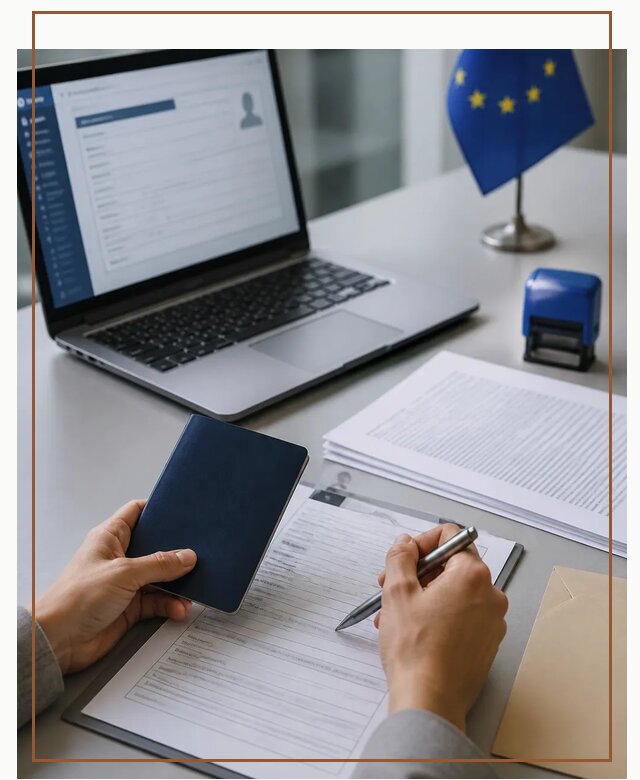 Оформление национальной визы D для переезда и работы в Осинниках