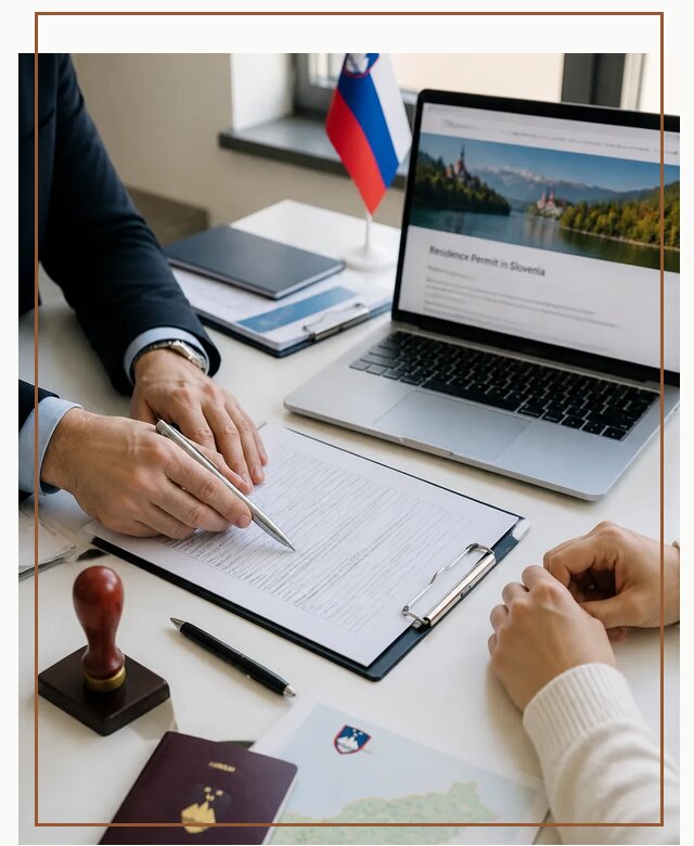 Оформление вида на жительство в Словении под ключ в Осинниках