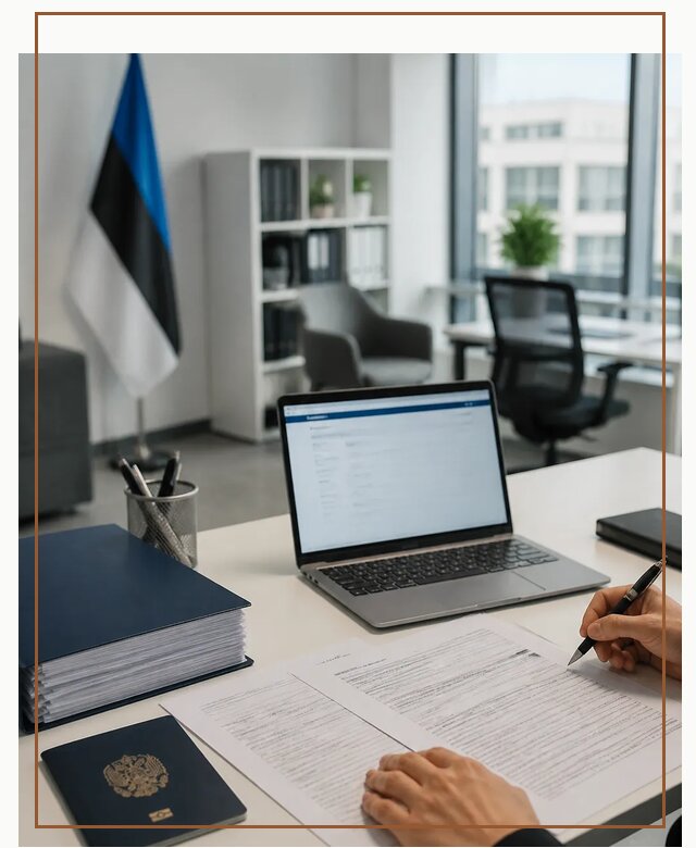 Оформление ВНЖ в Эстонии для переезда и легального проживания в Осинниках