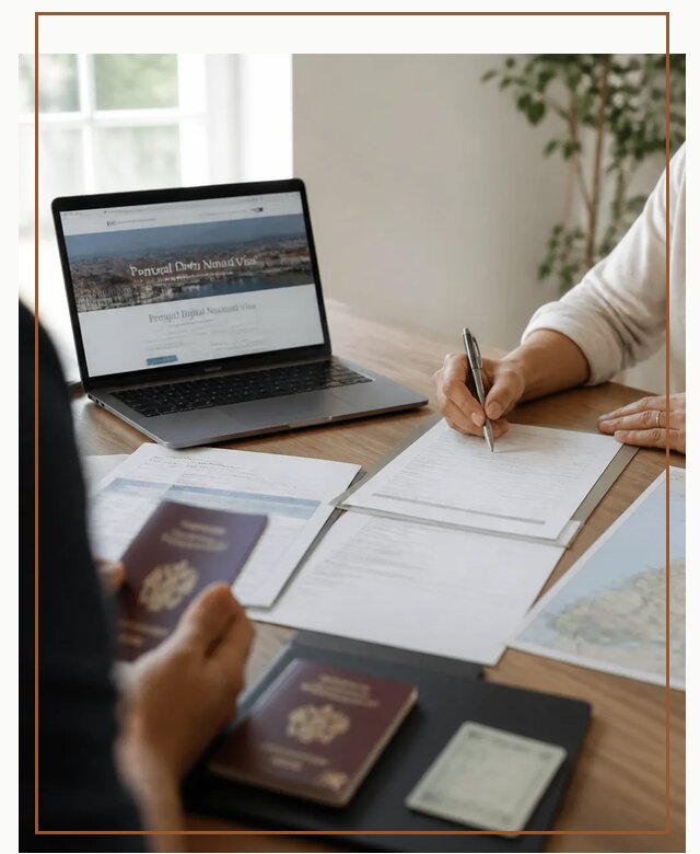 Оформление Digital Nomad и ВНЖ Португалии в Осинниках