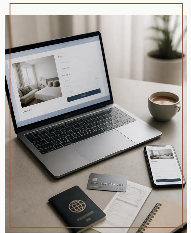 Оплата бронирования Booking и отелей для поездки в Осинниках