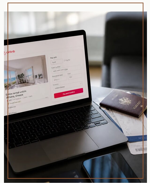 Оплата бронирования Airbnb онлайн для проживания в Осинниках